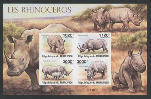 Burundi 836 Rhino issue 2012