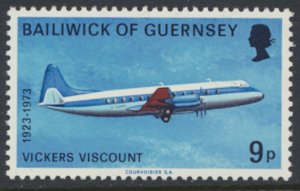 Guernsey SG 88  SC# 85 Aircraft Aviation   Mint Never Hinged see scan 