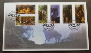 *FREE SHIP New Zealand The Lord Of The Rings Fellowship 2001 Movie (FDC)