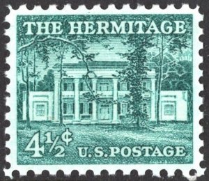 SC#1037 4½¢ The Hermitage Single (1959) MNH