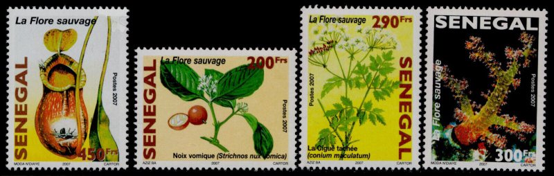 Senegal 1637-40 MNH Flora, Flowers, Fruit