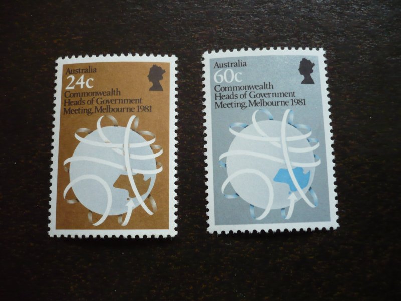 Stamps - Australia - Scott# 814-815 - Mint Never Hinged Set of 2 Stamps