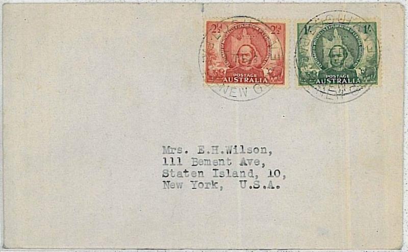 POSTAL HISTORY -  AUSTRALIA \ PAPUA NEW GUINEA : cover 1948 from LOSUIA