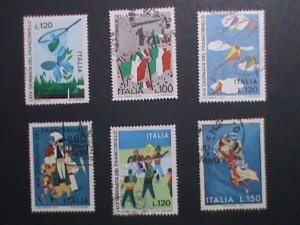 ​ITALIY-VERY OLD -PICTORIAL USED STAMPS VERY FINE WE SHIP TO WORLD WIDE