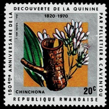 1966-1972 Group of 30 Used Stamps o Rwanda