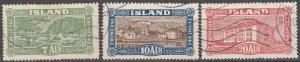 Iceland #144-6  F-VF Used CV $12.00 (A13894)