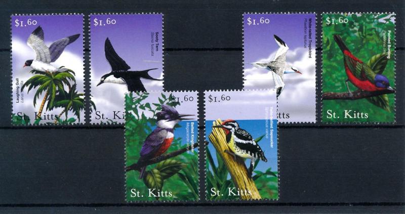 [94150] St. Kitts 2001 Birds Vögel Oiseaux  MNH