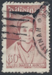 Philippines Sc# 1199 Used  Agoncillo see details  / cancel  face & reverse sc...