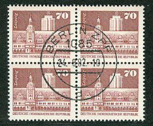 German Democratic Republic Scott # 2081, b/4, used