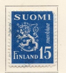 Finland 1947-49 Early Issue Fine Used 15p. NW-214532