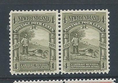 Newfoundland 64 pair, 2018 CV $23.00