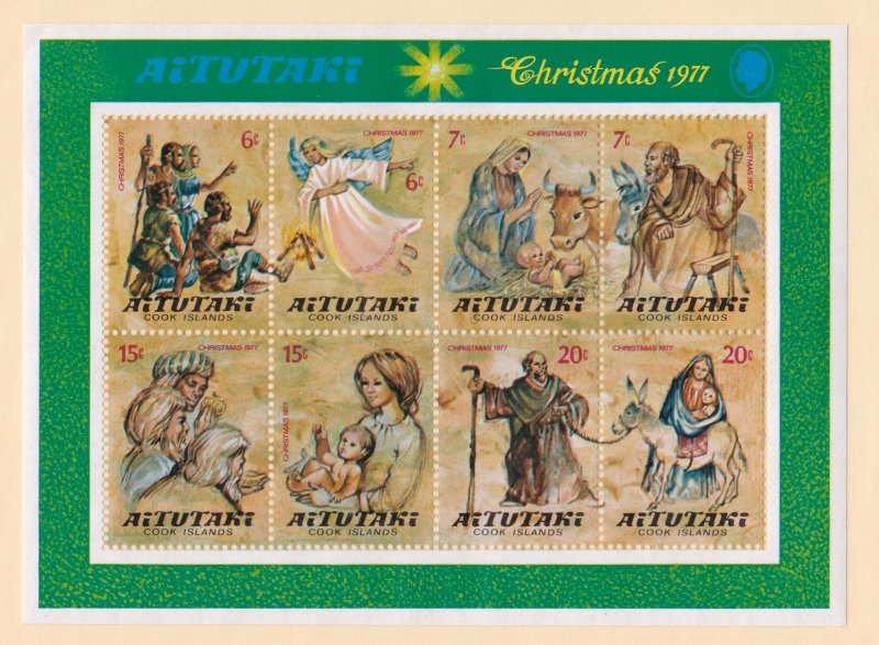 Aitutaki Souvenir Sheet #159b, MNH OG