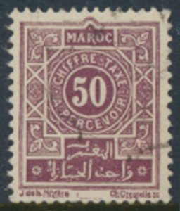 French Morocco   SC# J32  Used  Postage Due   see details and scans 