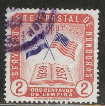 Honduras  Scott C280 Used airmail stamp similar centering