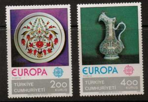 TURKEY SG2547/8 1976 EUROPA MNH