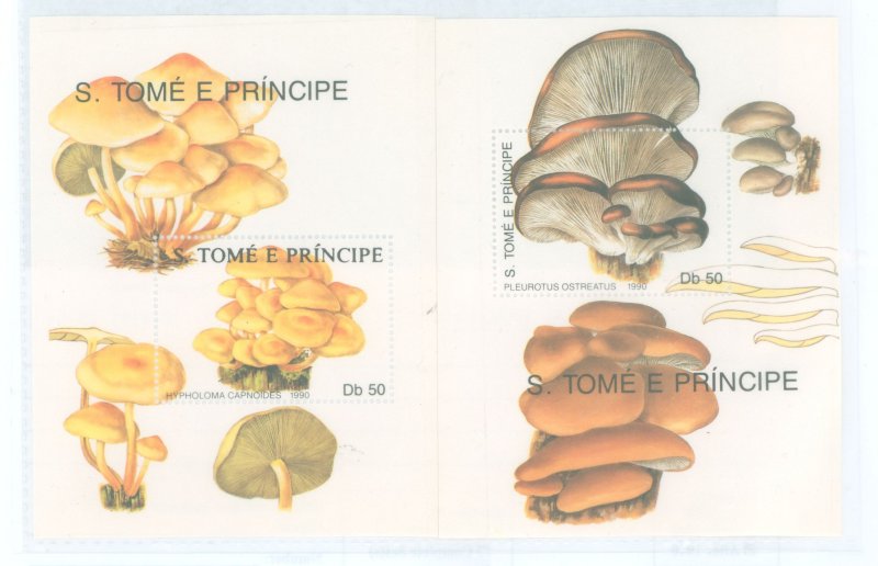 St. Thomas & Prince Islands #943/944  Souvenir Sheet