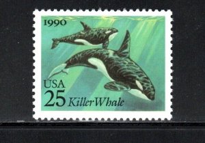 2508 * KILLER WHALE *   U.S. Postage  Stamp  MNH