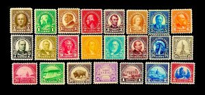 US #551-573 complete set XF/Superb MINT OG NH Near flawless Set! CV $1,145.00