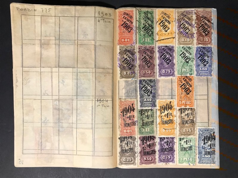 Uruguay Revenue Stamps Mint/Used 1896-1911 (1400 Stamps)