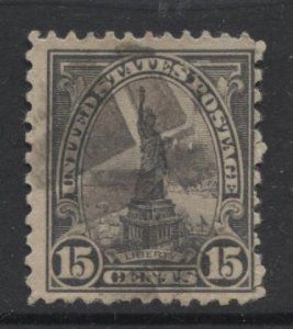 STAMP STATION PERTH USA #566 Statue of Liberty Issue Used 1922-1925