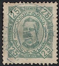 ANGOLA Porgugese Colonies 1893 Sc 29  25r Used VF