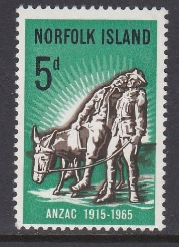 69 1965 ANZAC MNH