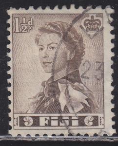 Fiji 165 Queen Elizabeth II 1962