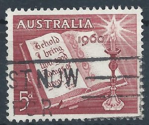 Australia 1960 - Christmas - SG338 used