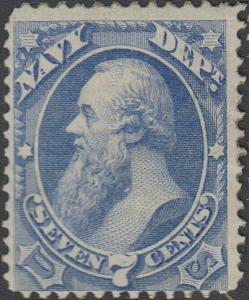 U.S. O39 F+VF MH (62019)