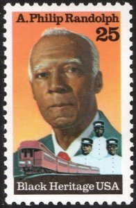 SC#2402 25¢ Black Heritage: Phillip Randolph (1989) MNH