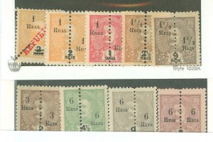 Portuguese India #260/274 Unused