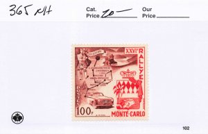 MONACO  365   MNH