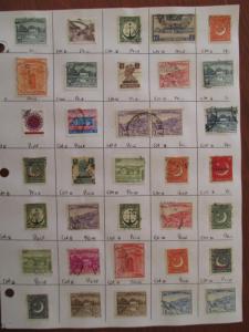 ~175 Pakistan Hinged On Pages - Unchecked - As Received - See Scans