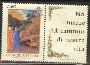 VATICAN  Scott 1426 MNH** 2009 stamp with label