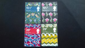 Great Britain 1982 Textile Designs Mint