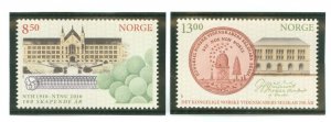 Norway #1626-1627 Mint (NH) Single (Complete Set)