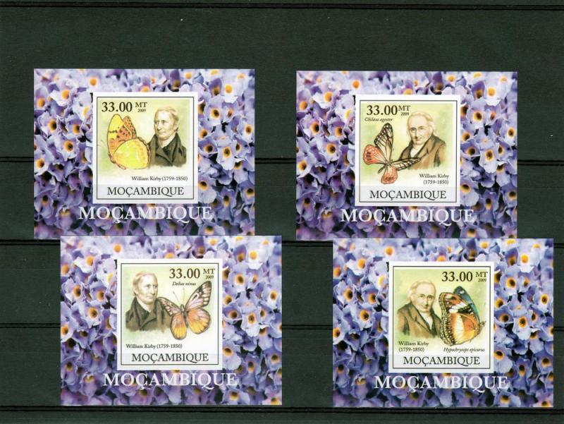 Mozambique 2009 Butterflies/W.Kirby 6 SS MNH VF 3399-3404 