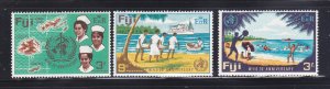 Fiji 257-259 Set MNH WHO (B)