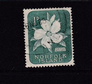 1960 Norfolk Island Defin 1d Used SG24