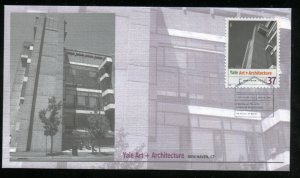 US 3910i Architecture Yale Art & Architecture Bldg UA Fleetwood cachet FDC