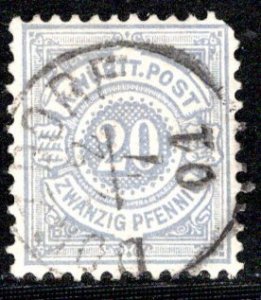 German States Wurttemberg Scott # 61, used