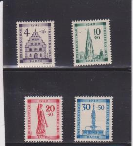 Germany (Baden) 5NB5-8 MNH