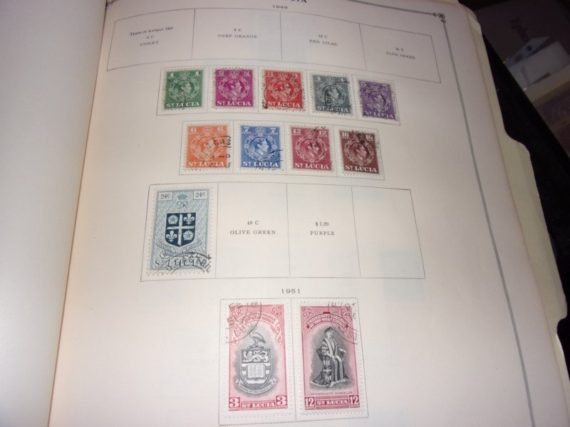 ST. LUCIA COLLECTION, MINT/USED