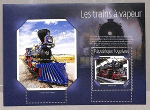 A3532-Togo ERROR MISSPERF 2014 locomotive Trains steam locomotives