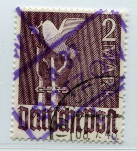 GERMANY SOVIET ZONE HOP BEZIRKSHANDSTEMPEL BEZIRK 37 II b VIII PERFECT VFU 127