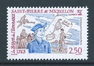 St. Pierre & Miquelon #584 NH Baron of L'Esperance