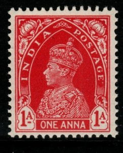 INDIA SG250 1937 1a CARMINE MNH