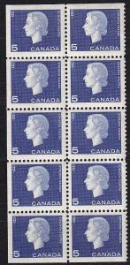 KANADA CANADA [1962] MiNr 0352 ( **/mnh ) [01] 10er ob li un geschnitten!!