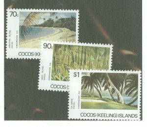 Cocos (Keeling) Islands #159-61 Mint (NH) Single (Complete Set)