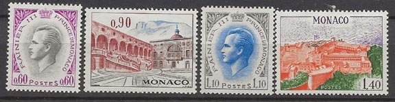 Monaco. 789-792 NH